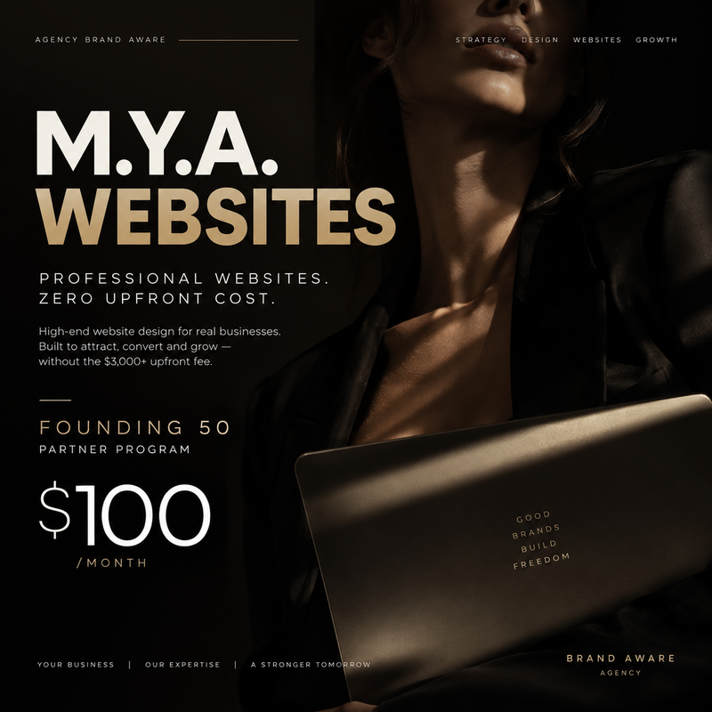 M.Y.A. Websites | Founding 50 Partner Program
