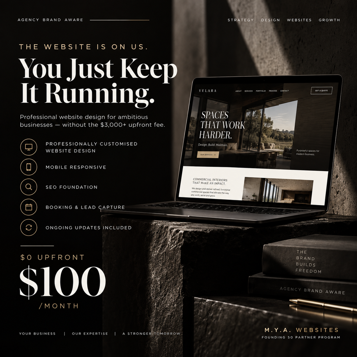M.Y.A. Websites | Founding 50 Partner Program