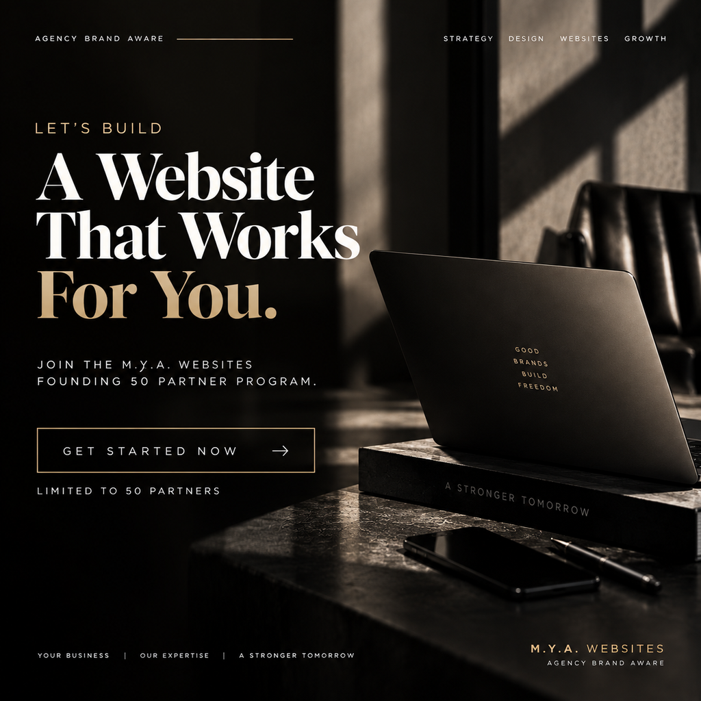 M.Y.A. Websites | Founding 50 Partner Program
