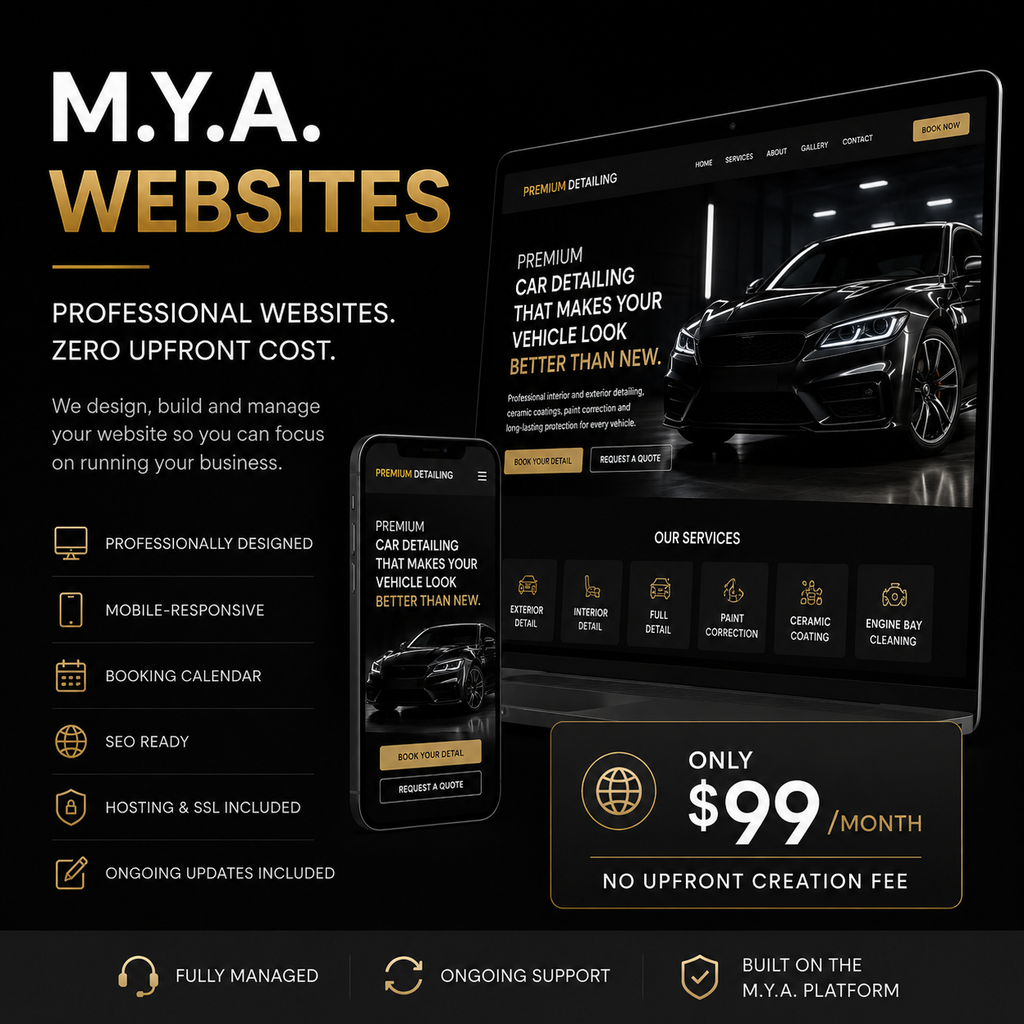 M.Y.A. Websites | Managed Presence Websites